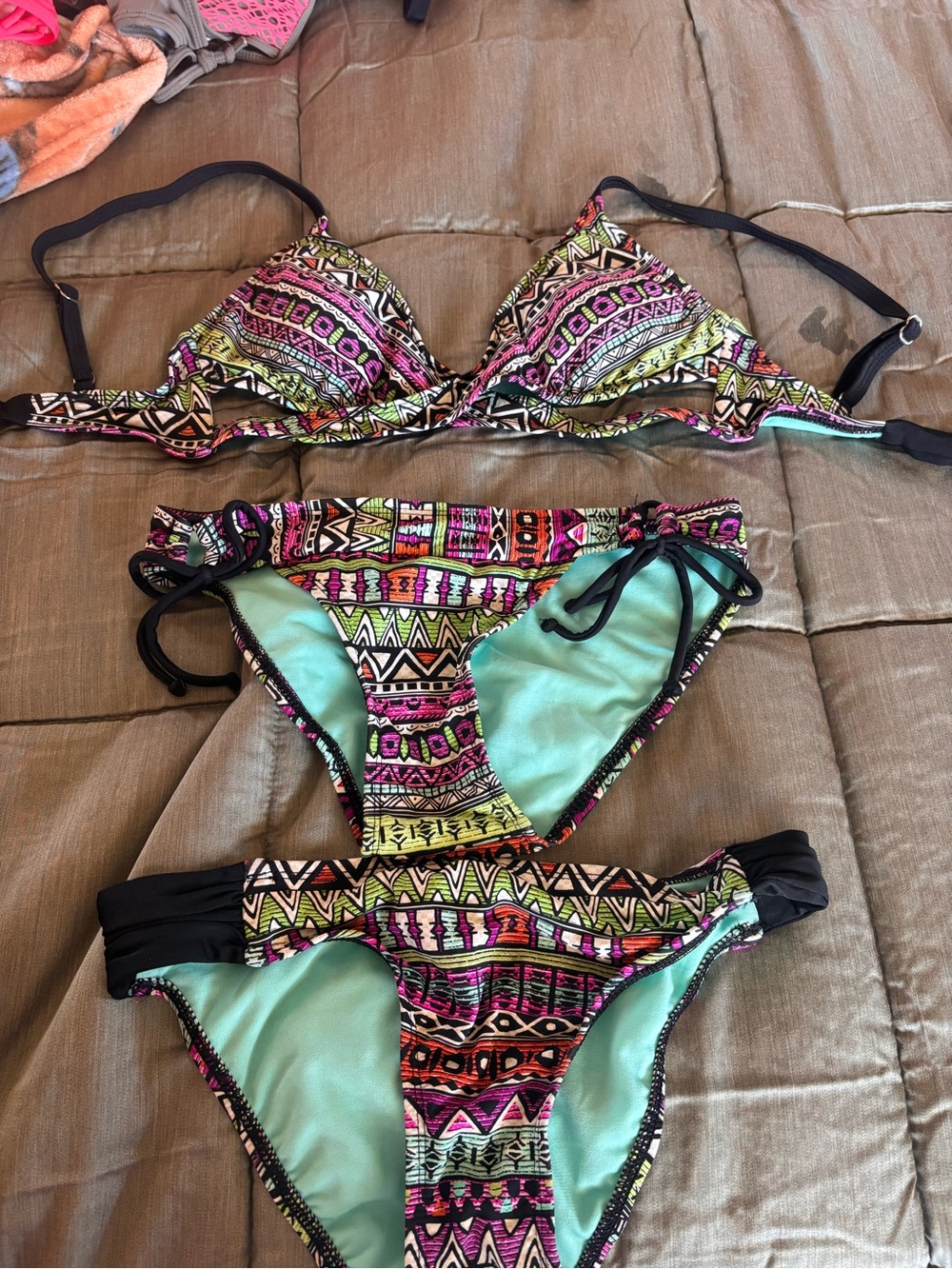 The Bikini Lab Mint Green Bikini Top